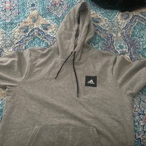 Grey Adidas hoodie